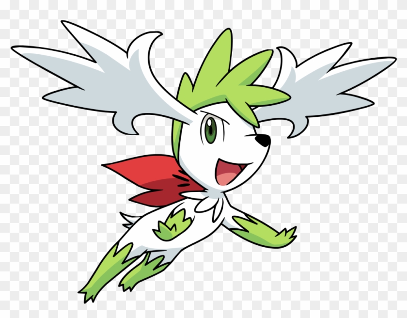 View 492shaymin Sky Forme Dp Anime 2 , - Cute Pokemon Shaymin Clipart