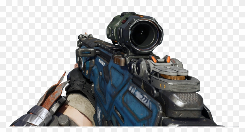 Graphic Freeuse Image Peacekeeper Mk Recon Bo Png Call - Call Of Duty First Person Gun Clipart #283688