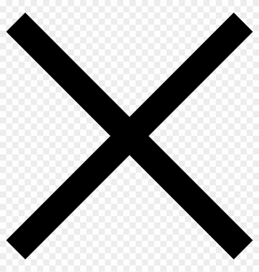 Cross Out Mark Comments - Cross Icon Png Transparent Clipart