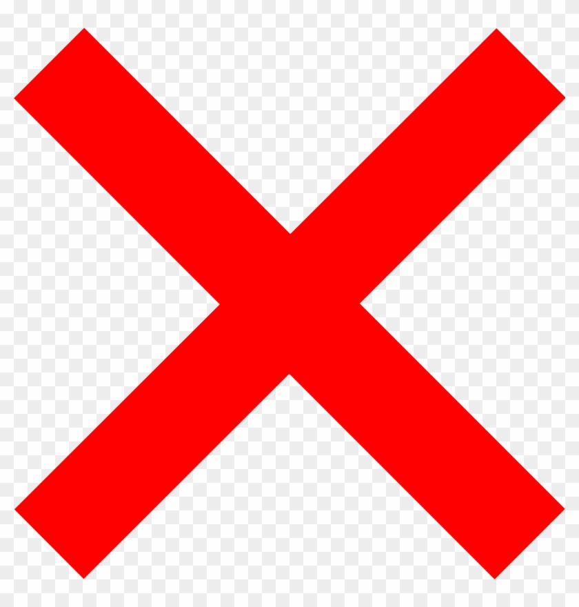 X Cross Png Clipart