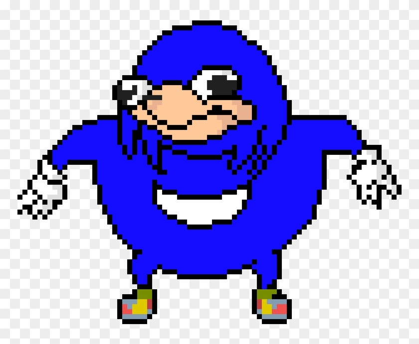 Blue Ugandan Knuckles - Blue Ugandan Knuckles Png Clipart