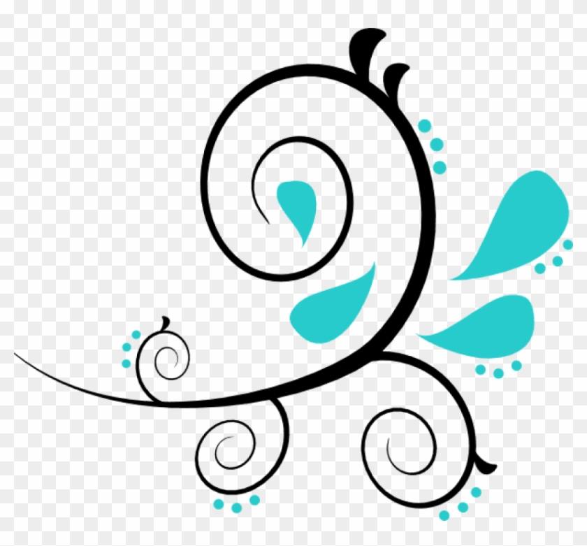 Free Png Download Curved Line Design Png Images Background - Black Swirls Transparent Background Clipart