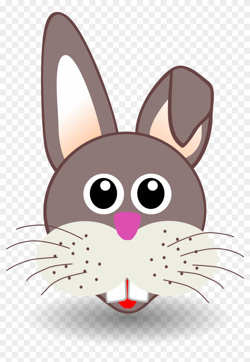 This Free Icons Png Design Of Funny Bunny Face Clipart #284336