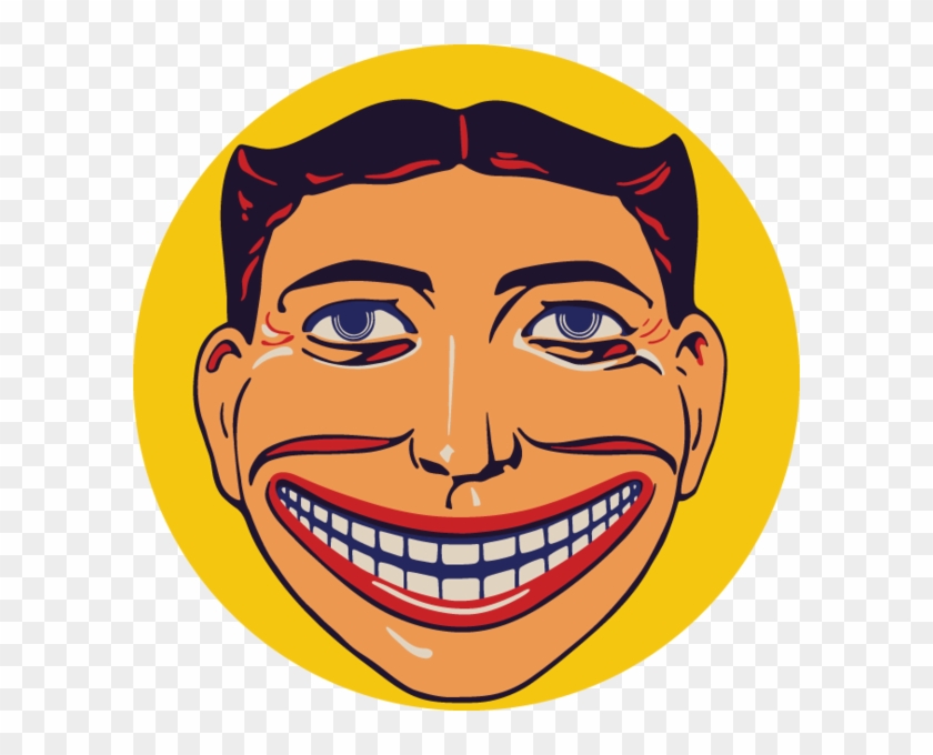 Coney Island Cartoon Clip Art From - Coney Island Funny Face - Png Download