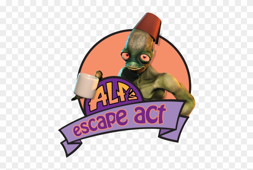 Alf Escape Logo - Cartoon Clipart #284555