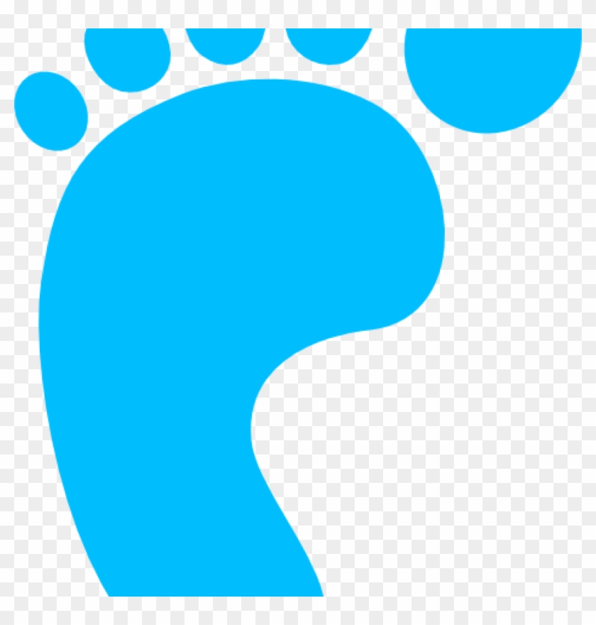 Footprint Clipart Images Red And Blue Footprint Clipart - Circle - Png Download