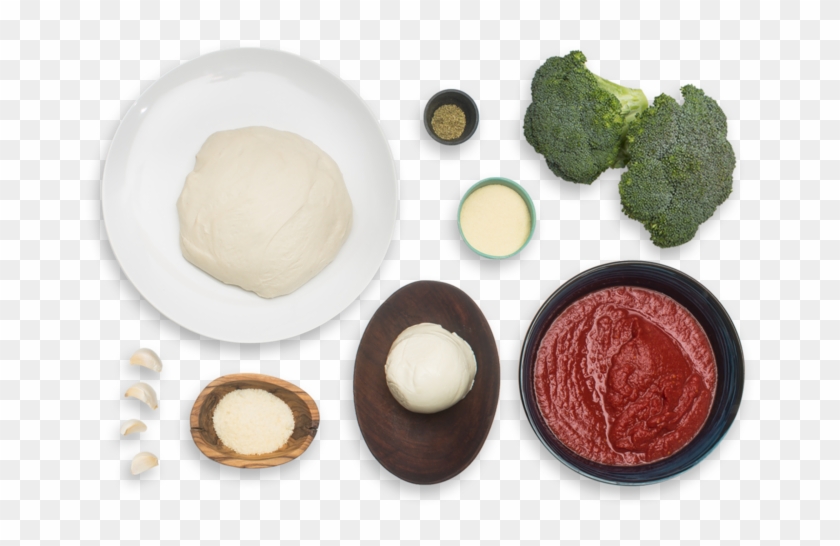 Cheesy Broccoli Calzones With Tomato Dipping Sauce Clipart #284878