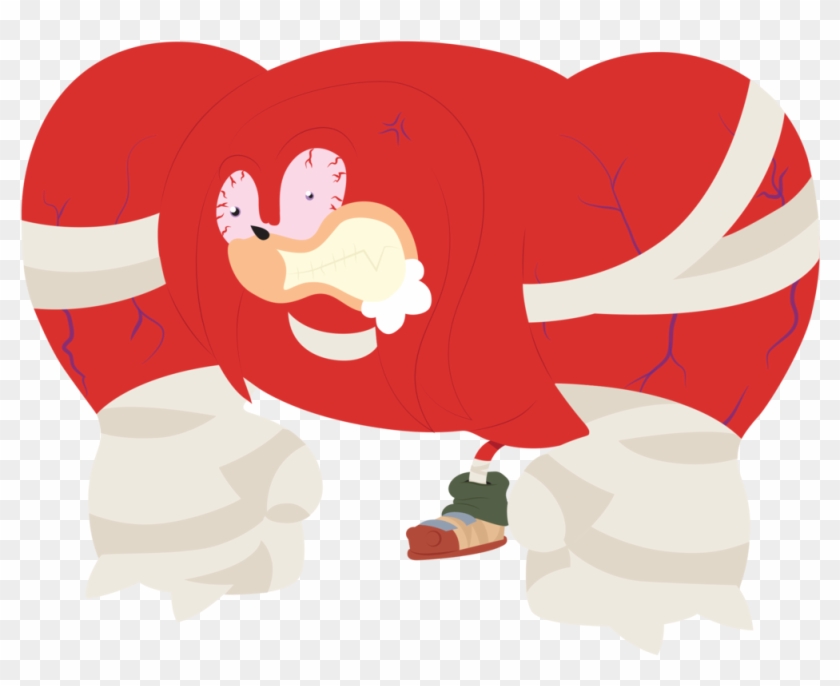 Year Of Buff Know - Knuckles The Echidna Clipart
