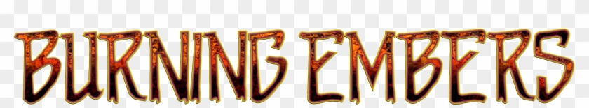 Burning Embers Logo And Font - Graphics Clipart #285728