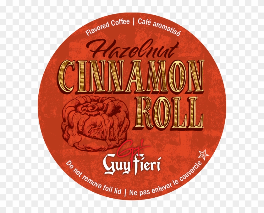 Guy Fieri, Hazelnut Cinnamon Roll, - Dvd Clipart