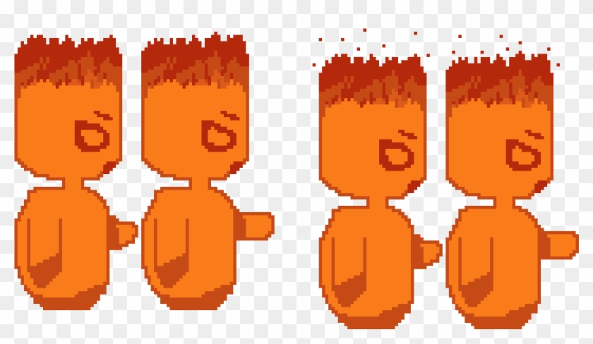 Flamo Throw With And Without Embers Clipart #285838