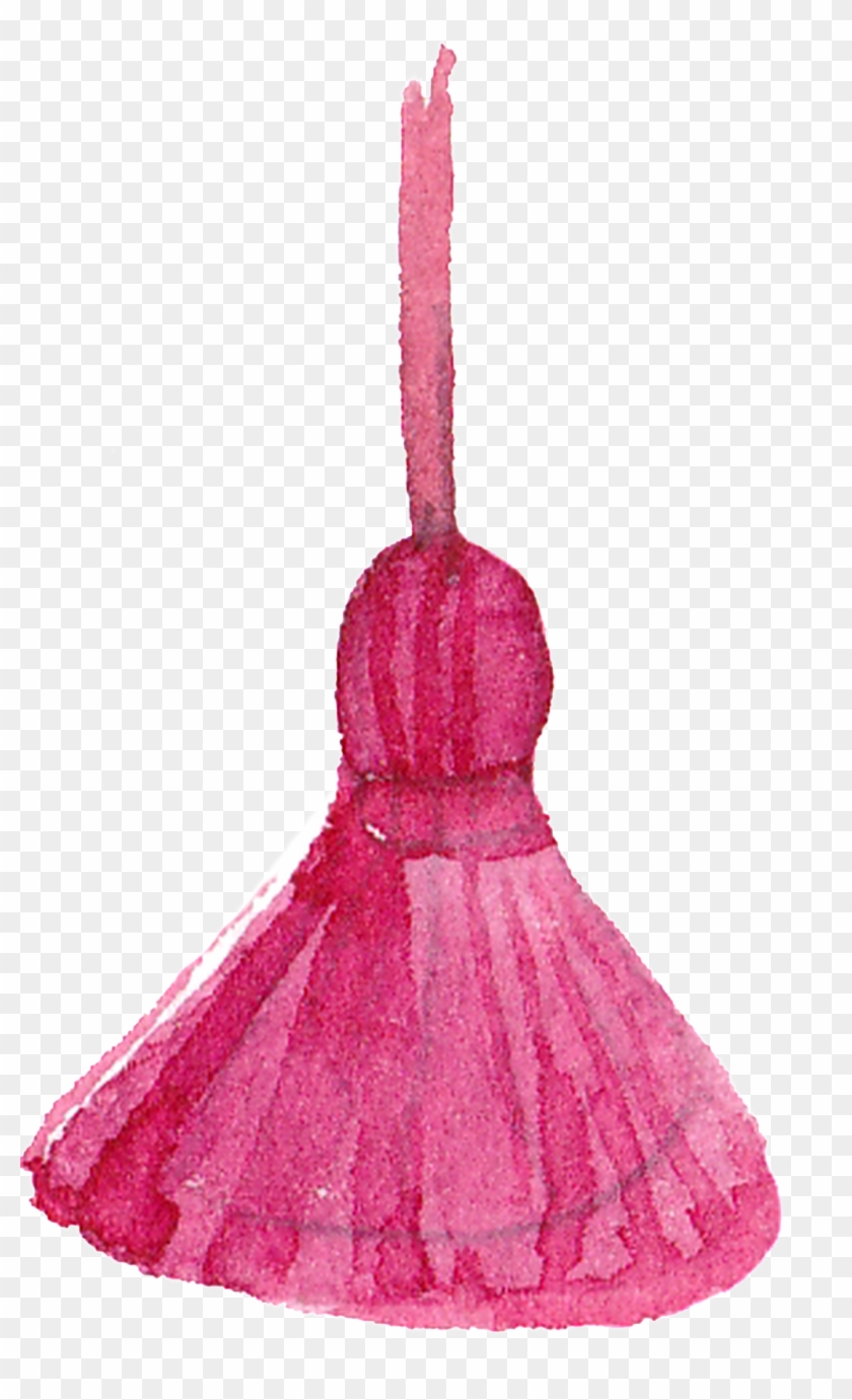 Pink Broom Transparent Decorative Clipart #286290