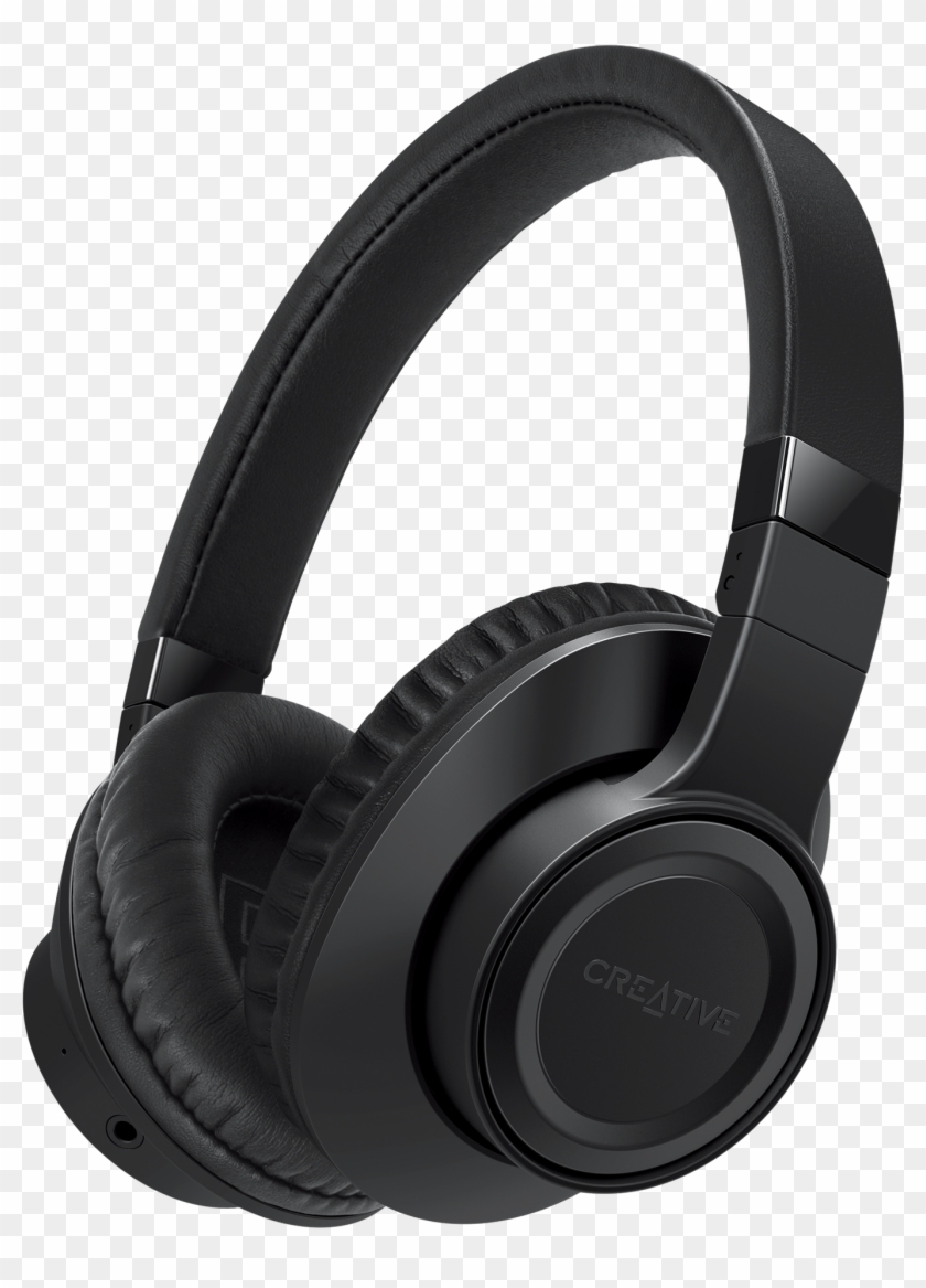 Creative Outlier Black - Headphone Over The Ear Bluetooth Malaysia Clipart #286511