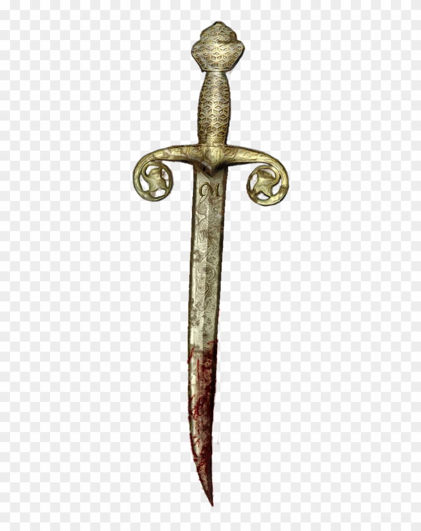 Free Trusty Old Rusty Bloody Dagger By Velmagigglewink - Sabre Clipart