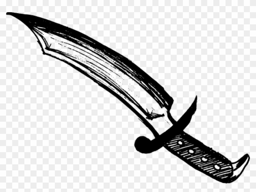 Free Png Knife Drawing Png - Knife Drawing Png Clipart #286740