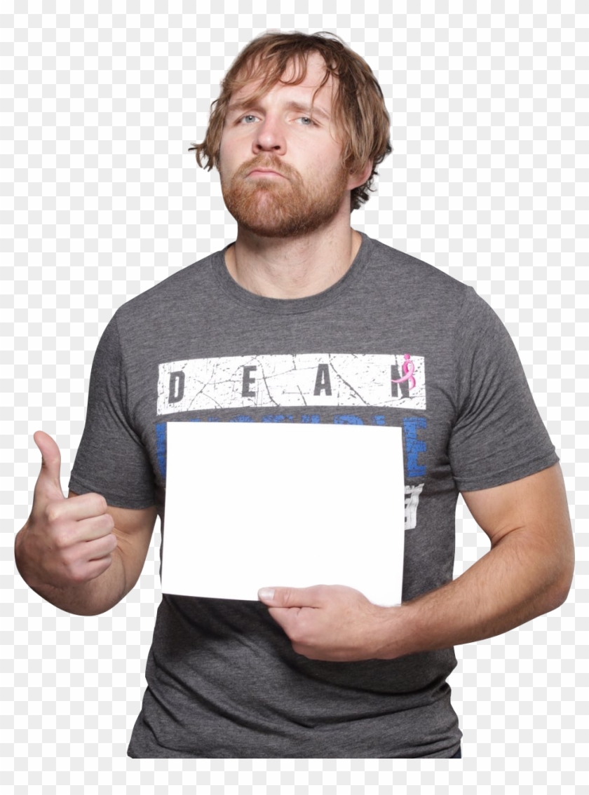 Wwf Champion - Dean Ambrose 2017 Png Clipart #286793