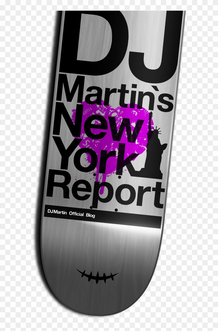 Dj Martin "new York Report" - Skateboarding Clipart #286877