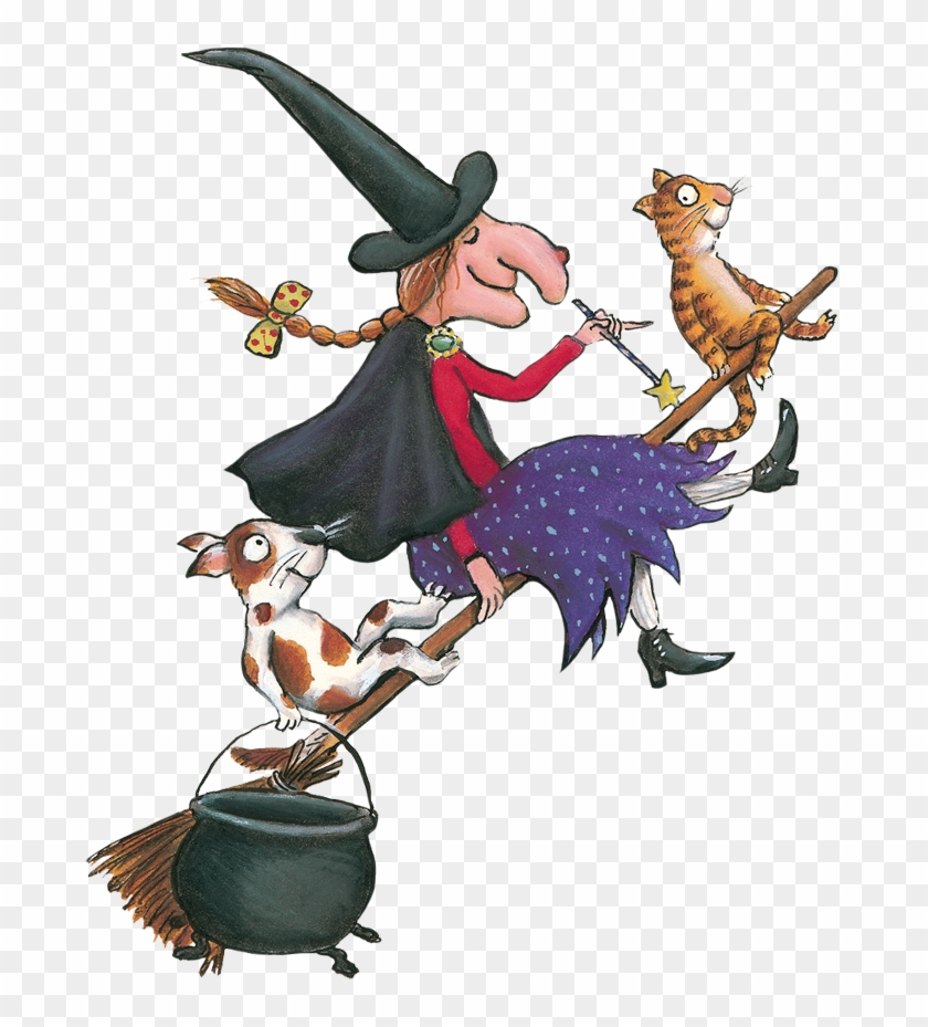 Room On The Broom - Room On The Broom Title Clipart