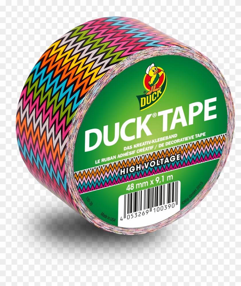 Duck Tape High Voltage - Peach Duct Tape Clipart