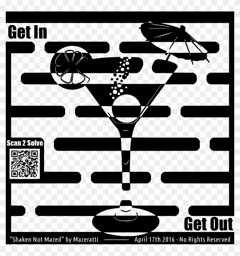 This Free Icons Png Design Of Martini Maze Clipart #286956