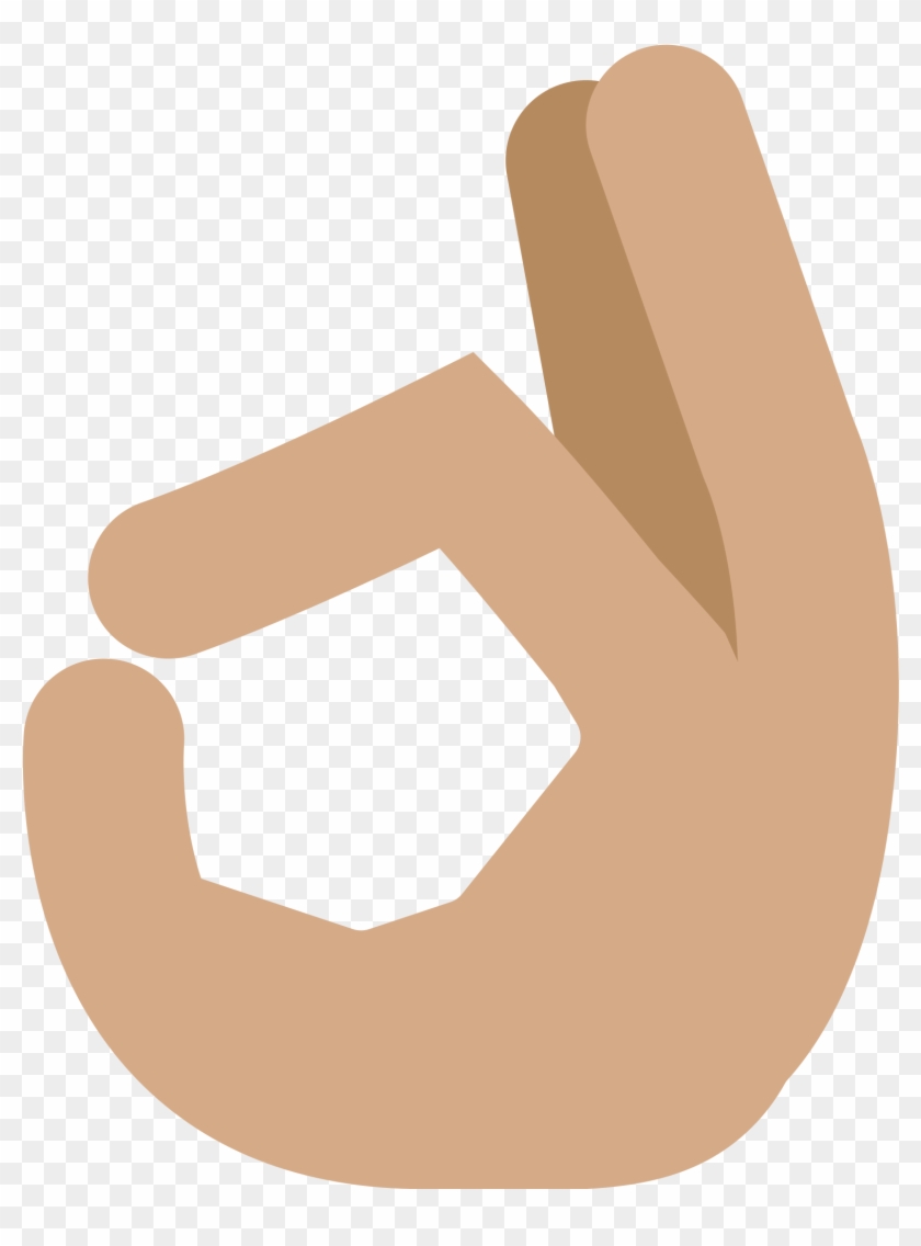 Ok Hand Sign - Emoji Ok Hand Clipart