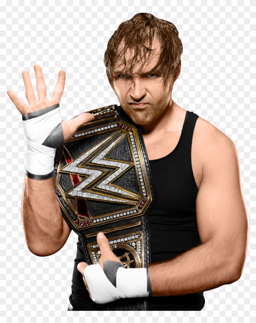 Dean Ambrose Wwe Champion Png Clipart #287184