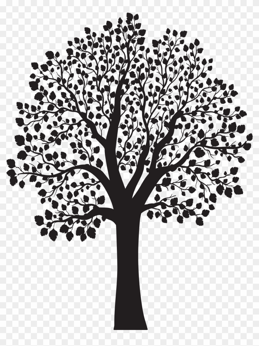 Tree Silhouette Png Clip Art Image Transparent Png #287292