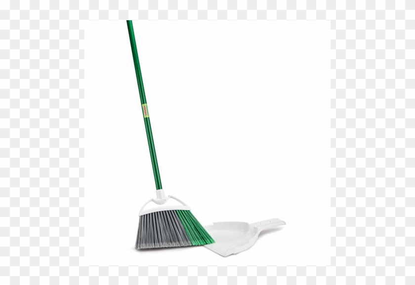 Libman 206 Precision Angle Broom W/10" Dustpan - Wedge Clipart