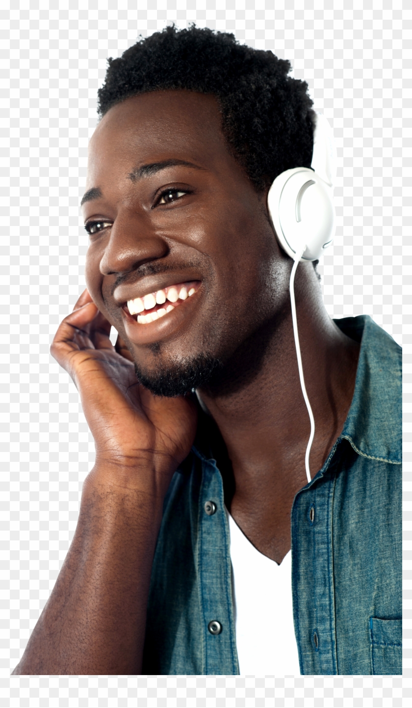Music Headphone Free Png Image - Listening Music In Png Clipart