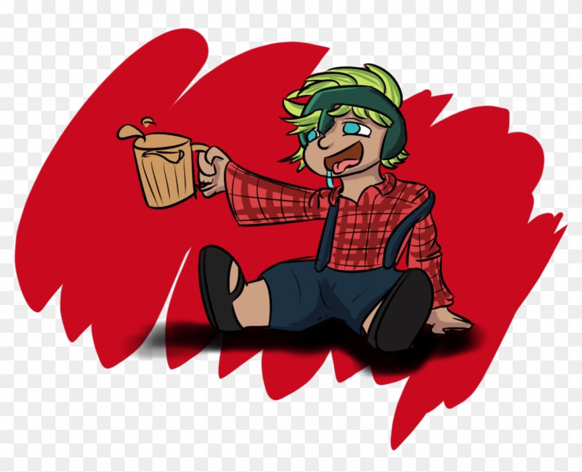 It's Your Favourite Drunk Gnome Child Drawing Random - Cartoon Clipart #287507