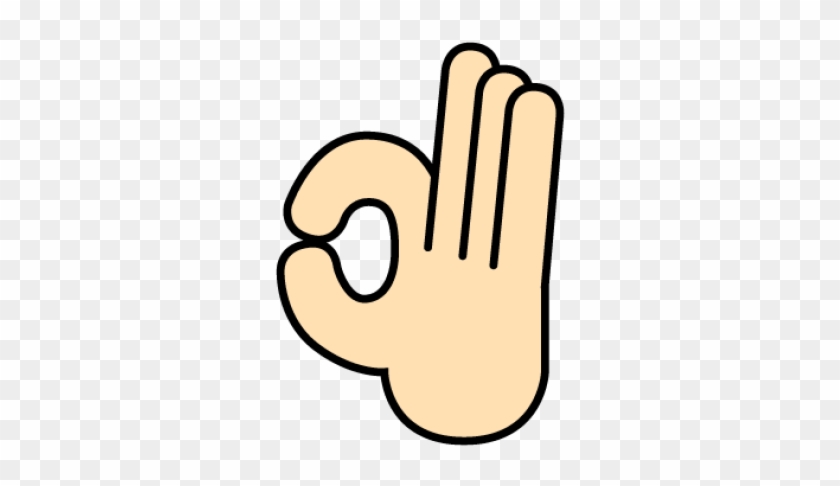 Ok Clipart Ok Hand - Png Download