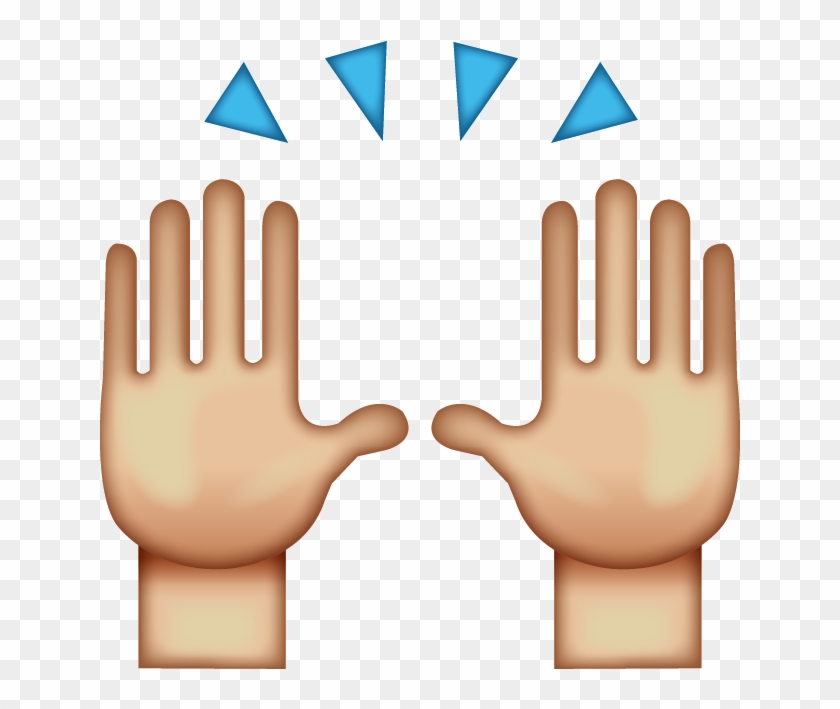 Hand Emoji Clipart Preacher - High Five Emoji Png Transparent Png #287876