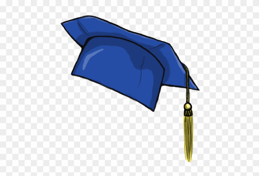 Grad Cap - Blue Graduation Cap Png Clipart #287944