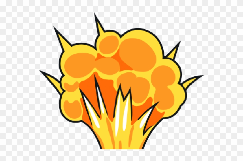 Explosion Clipart Vector - Cartoon Explosion No Background - Png Download
