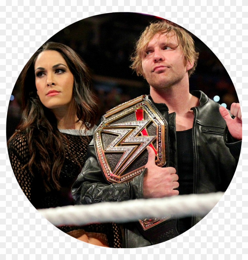 Lover Of All Things Brie Bella And Dean Ambrose - Dean Ambrose As Wwe Champion Clipart #288049