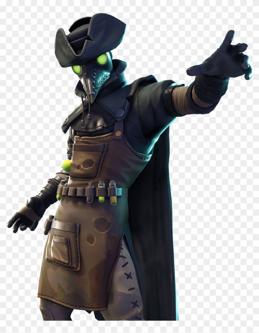 Seeking The Cure - Plague Doctor Fortnite Skin Clipart