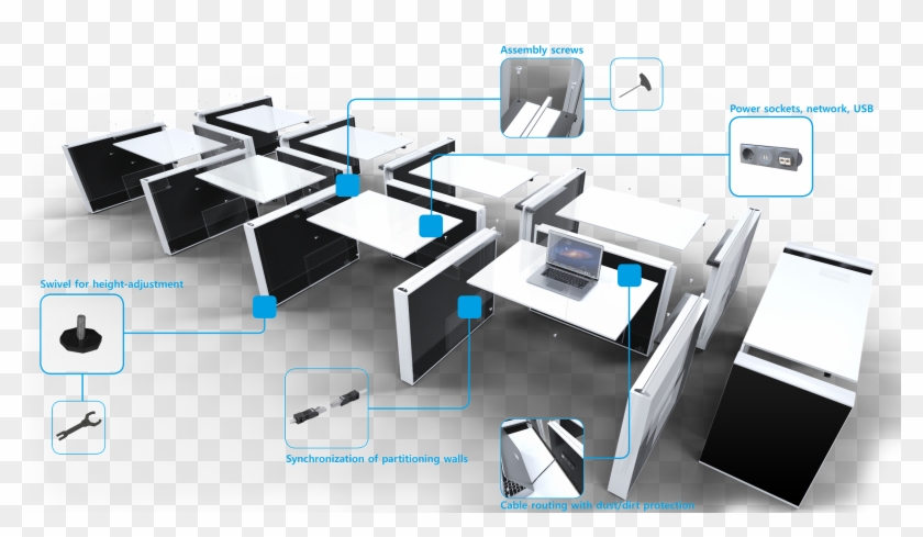 Square - Computer Network Clipart #288057