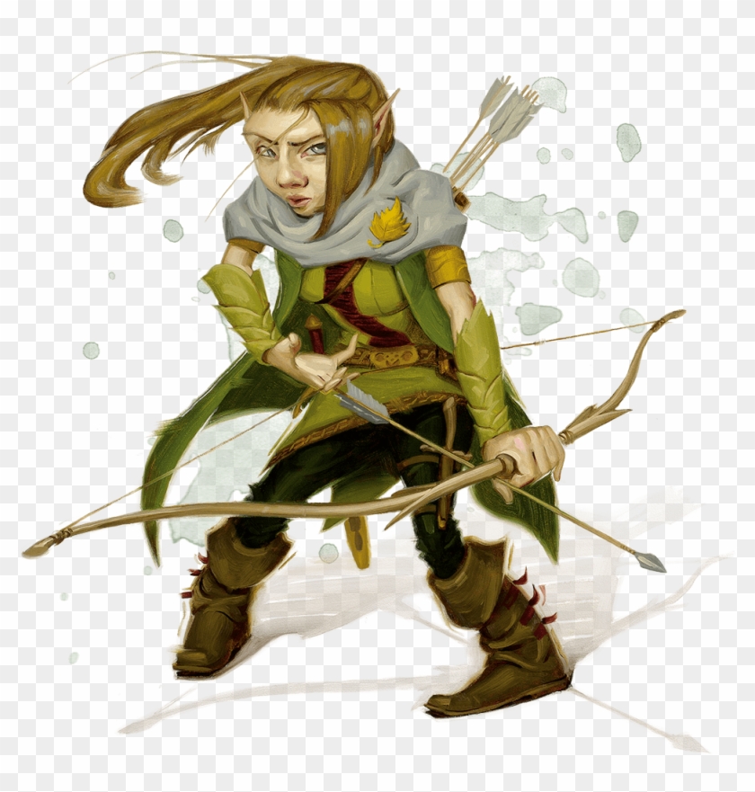 Skinny And Flaxen-haired, His Skin Walnut Brown And - Dungeons And Dragons Gnome Clipart