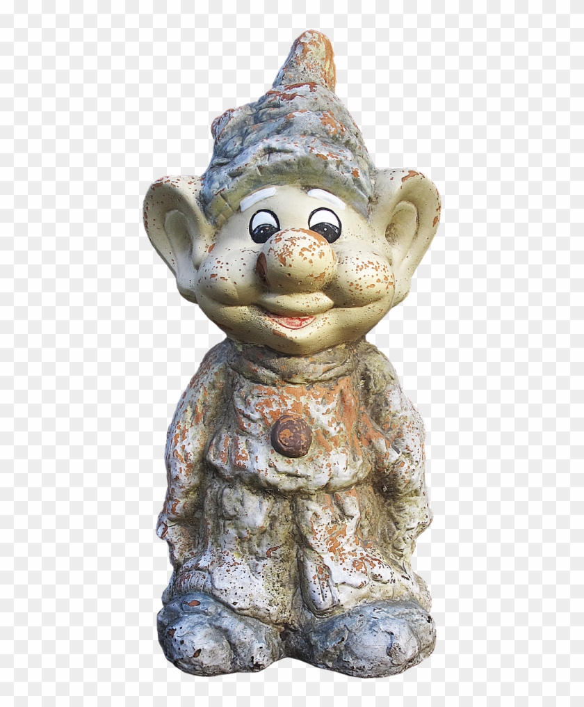 Dwarf,gnome,garden - Anao De Jardim Ceramica Clipart
