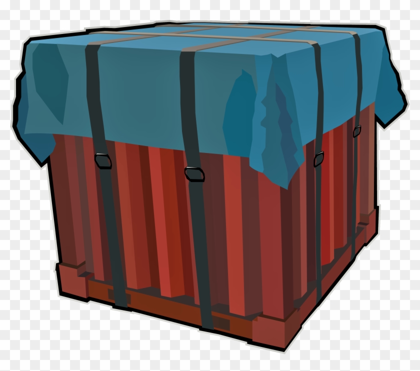 Graphic Transparent I Made An Air Vector Image Enjoy - Pubg Crate Drop Png Clipart #288266