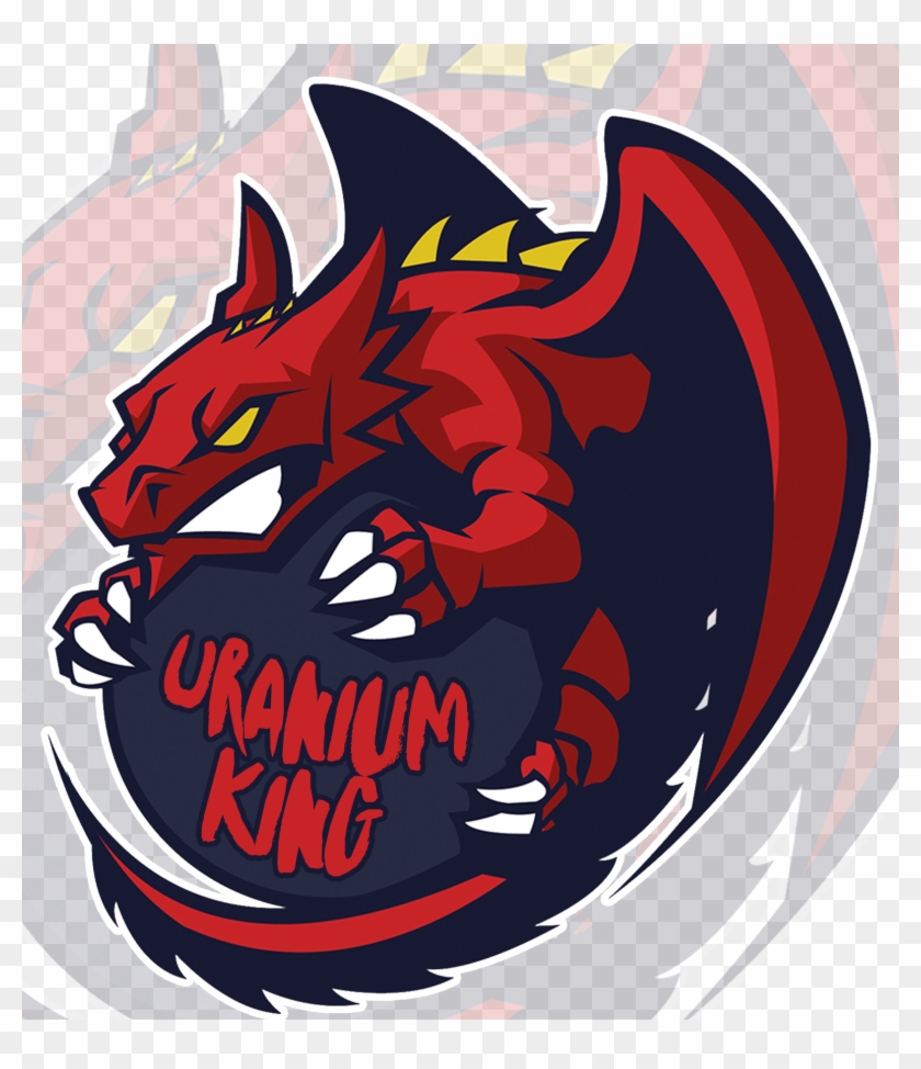 Uraniumking - Dragon Mascot Team Vector Clipart