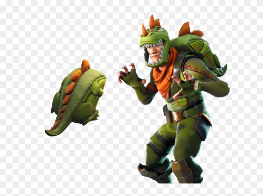Skin Rex Légendaire - Rex Fortnite Png Clipart