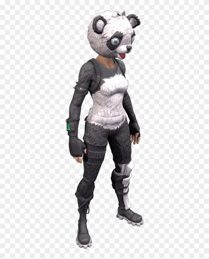 Panda Skin Fortnite Outfit - Fortnite Panda Costume Clipart #288590