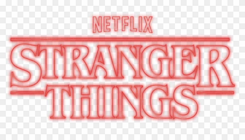 Stranger Title, For Your Enjoyment - Stranger Things Title Png Clipart #288654