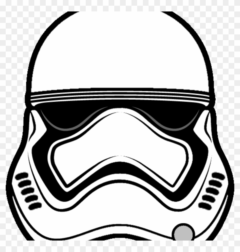 Stormtrooper Clipart First Order Pesquisa Google Sw - Cool Star Wars Stormtroopers Helmet Coloring Pages - Png Download