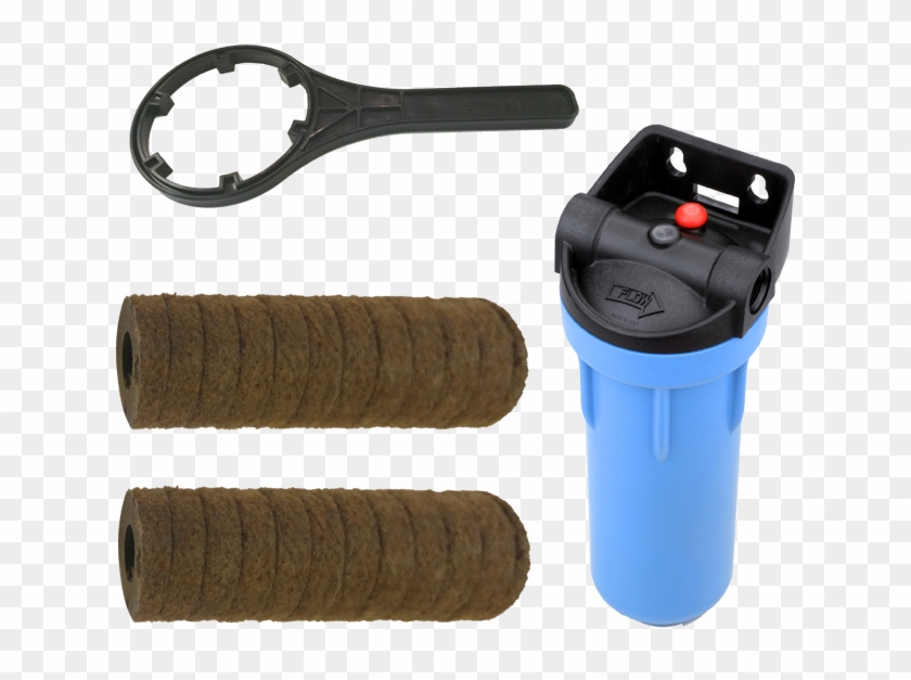 Blue Filter Inline Filtration System - Plastic Clipart