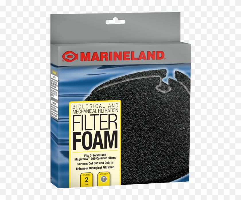 Biological And Mechanical Filtration Filter Foam - Marineland Aquarium Clipart #289159