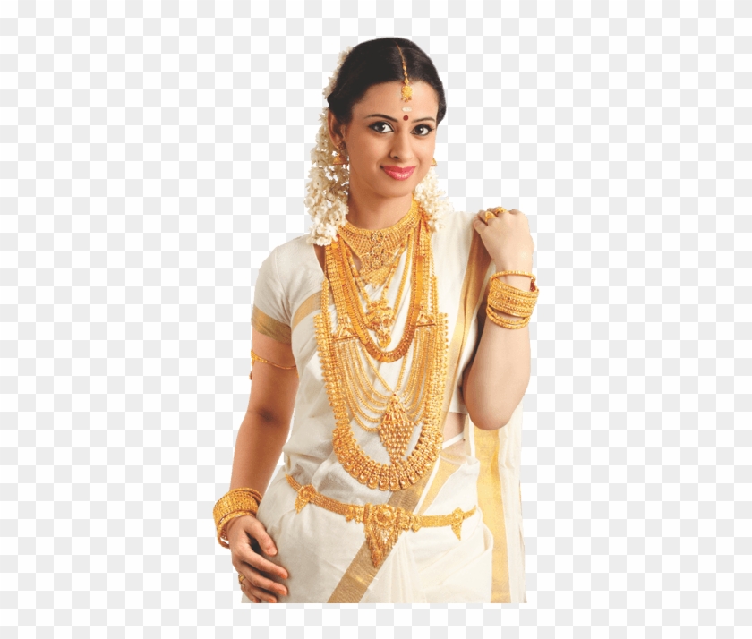 Gold Jewellery Model Png - Gold Jewellery Models Png Clipart
