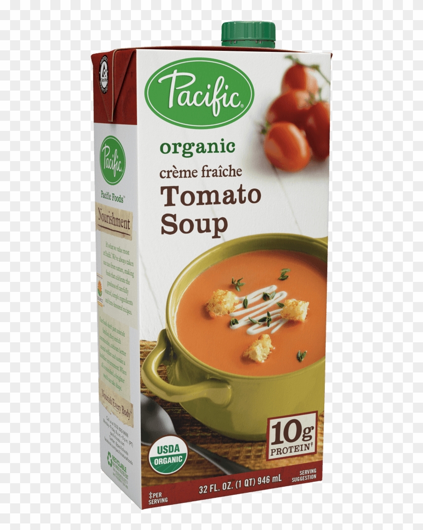 Pacific Foods Organic Crème Fraiche Creamy Tomato Soup, - Pacific Foods Clipart #289556