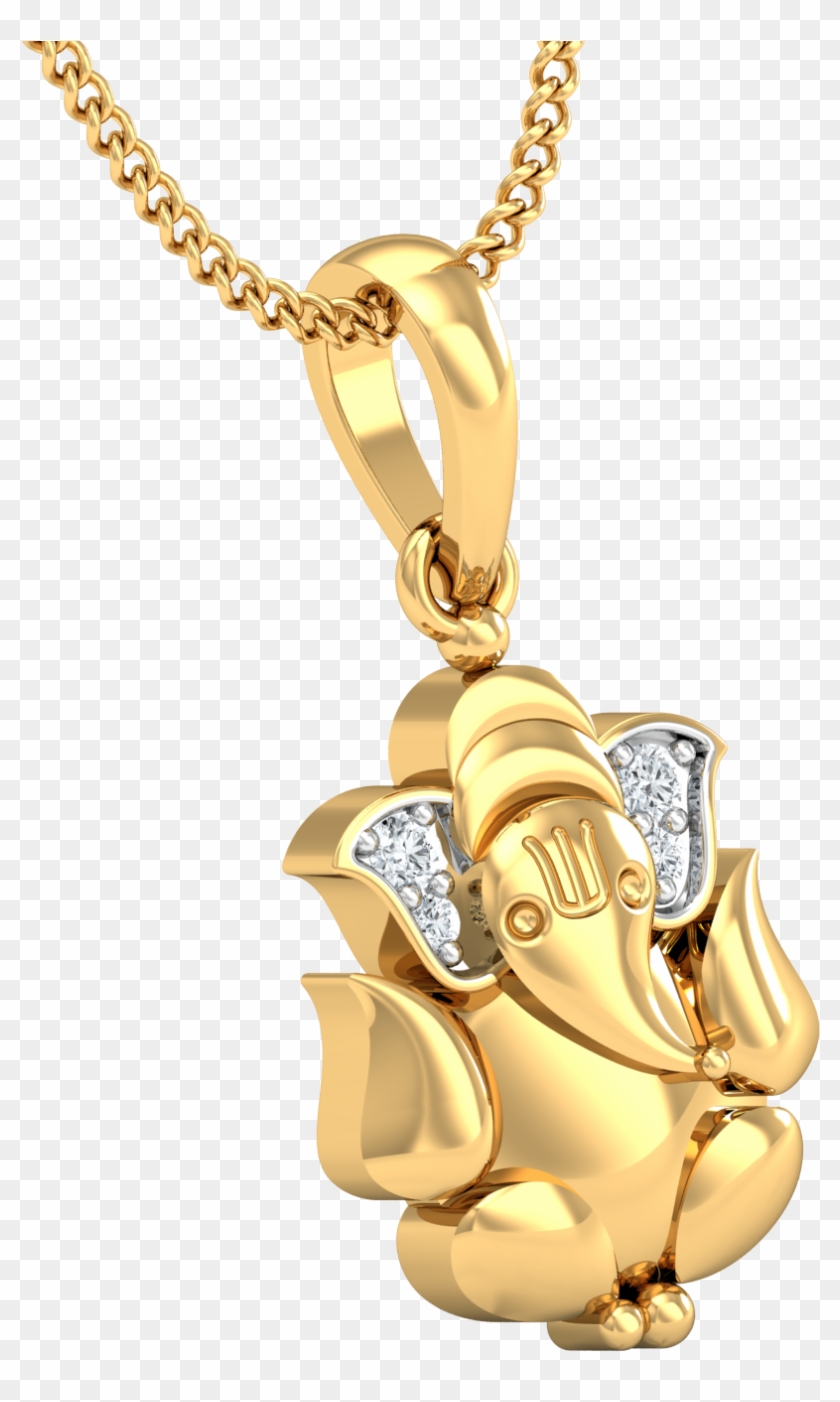 Ganesha Pendant - Png Ganpati Jewellery Clipart #289675